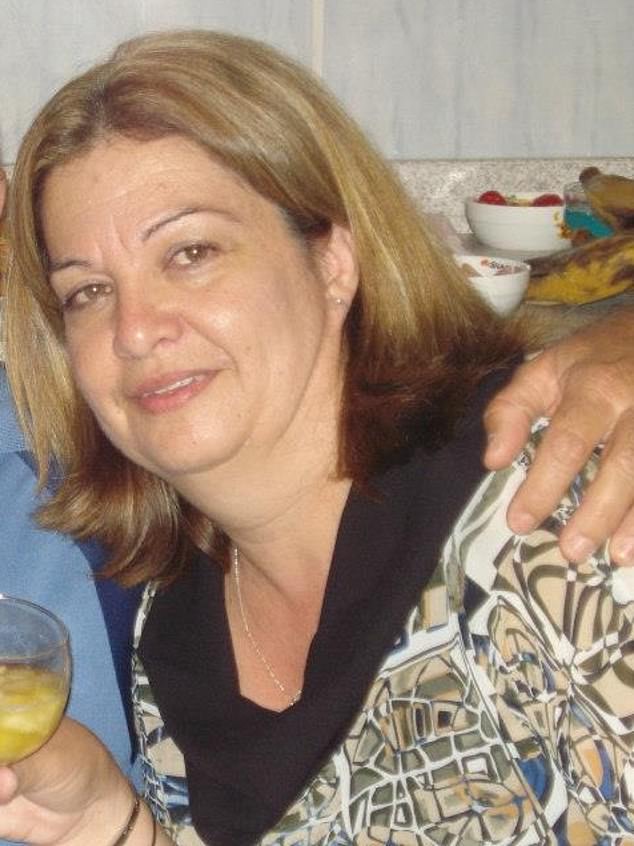 Neuza Denize Silva dos Anjo, 65, was rushed to hospital in critical condition before dying the next day