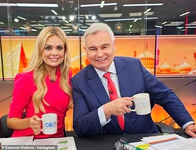 Webster, 41, was replaced on the channel's breakfast show by 31-year-old Ellie Costello, dubbed the organisation's 'own Holly Willoughby'.