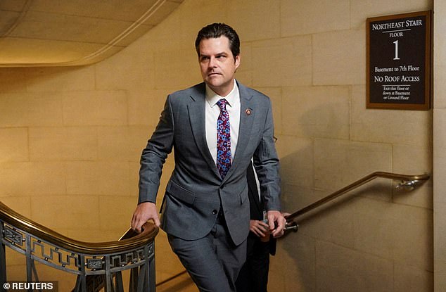 Some claim that former Rep. Matt Gaetz took the seat after resigning from the House of Representatives and also withdrawing his name from consideration as Trump's attorney general.