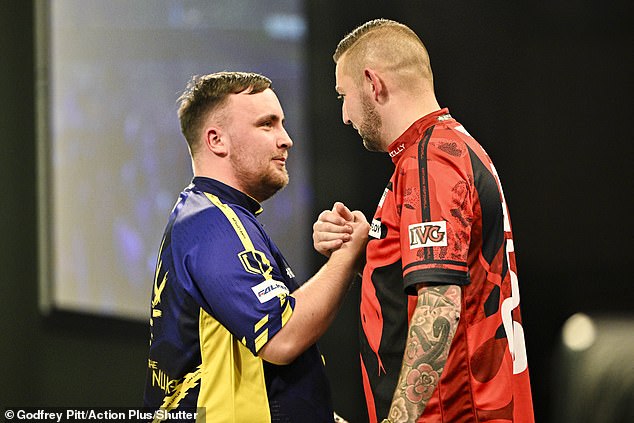 Aspinall was one of Littler's victims on the way to the stunning crown at the World Darts Championship