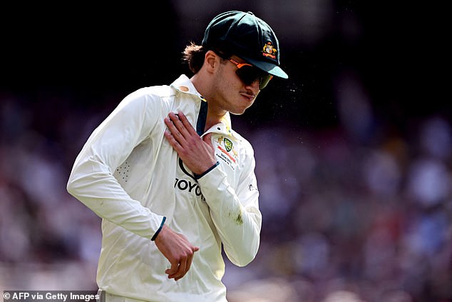 He was also seen challenging Virat Kohli during the Boxing Day Test after the ex-India captain bumped him on the shoulder