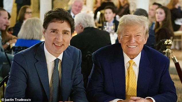 Trudeau's party was at odds over how to deal with new US President Donald Trump after he announced a plan to impose a 25 percent tariff on Canada to apply pressure to help with the tough action against the border crisis.