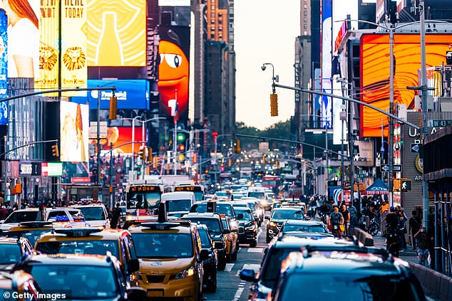 New York has said that more than 900,000 vehicles enter the Manhattan Central Business District every day, reducing travel speeds to an average of about 7 miles per hour