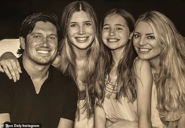 Tess and Vernon share two daughters, Phoebe and Amber