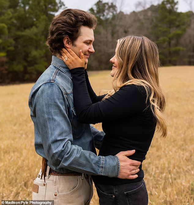 'To the woman I love most. You are the light of my life, darling. I love you to the moon and back, a million times and more. I can't wait to see what the future holds for us and our family,” Jordan wrote, announcing the engagement on Instagram.