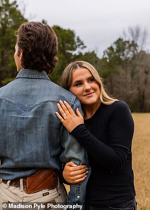 Jordan presented Weeks with a beautiful engagement ring with multi-carat diamonds