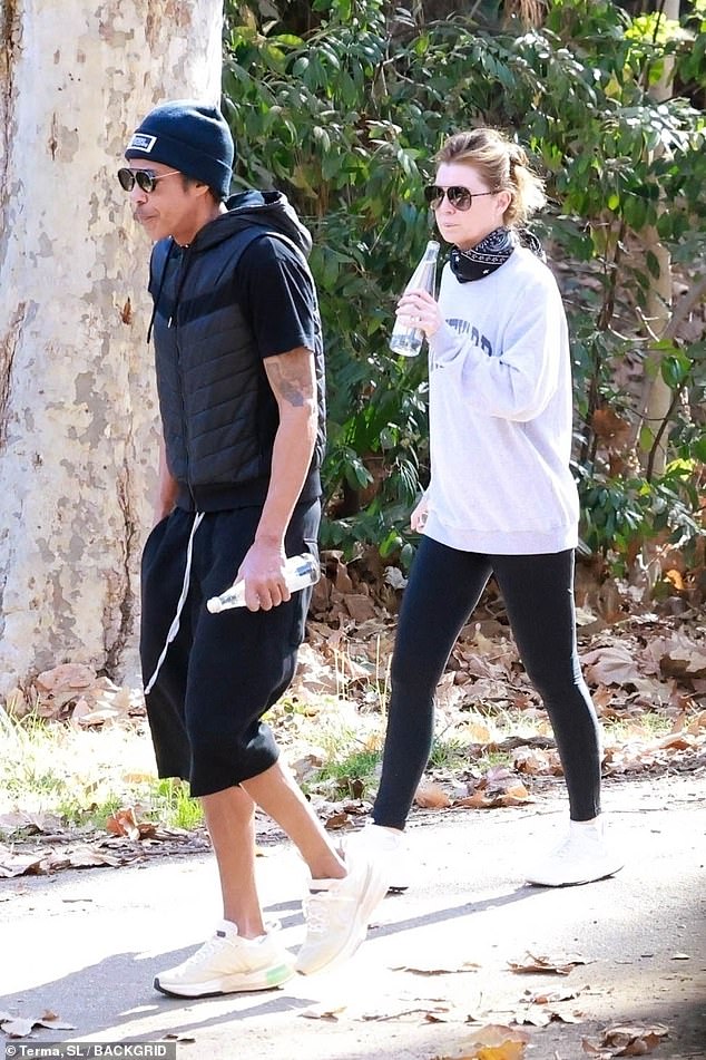 The Grey's Anatomy star, 55, enjoyed a walk with Ivery, 56, in Griffith Park amid a break in their hectic schedules