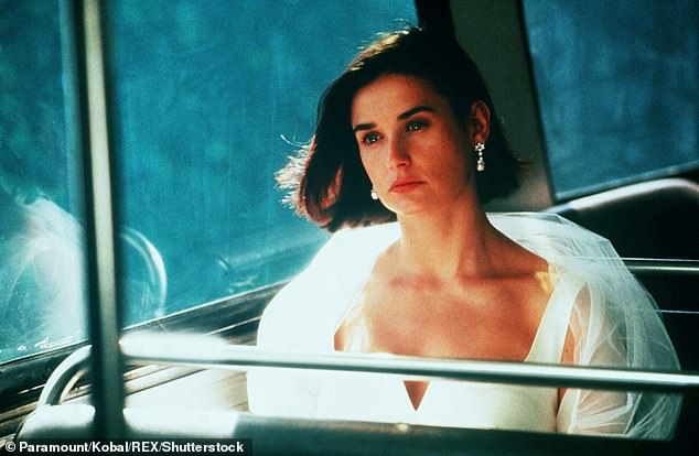 Moore wrote in her memoir that filming Indecent Proposal was a 