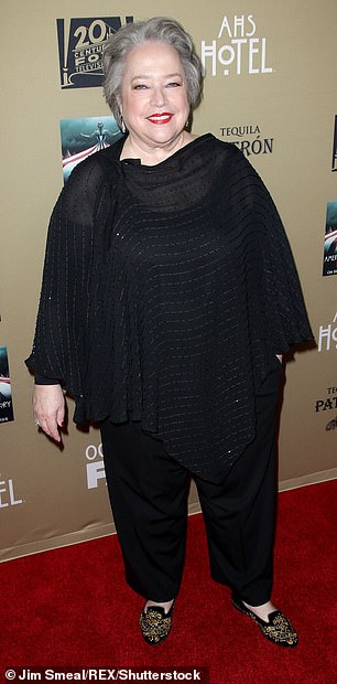 Kathy Bates is pictured in 2015