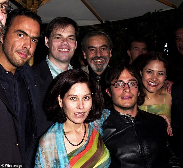 Alejandro Gonzalez Inarritu, Tom Ortenberg, Emilio Echevarria, Marta Sosa, Gael Garcia Bernal, Mark Amin