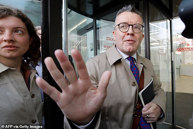 Lord Watson (pictured in April 2019) and Harry are the only two to continue the case against the publisher of The Sun