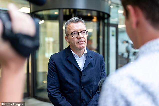 Harry and his sole remaining co-plaintiff Tom Watson, (pictured) the former Labor deputy leader, allege that journalists from The Sun and the defunct News of the World unlawfully obtained their private information