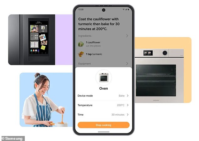This will bring functions from the Samsung Food app (photo) to your TV from this year