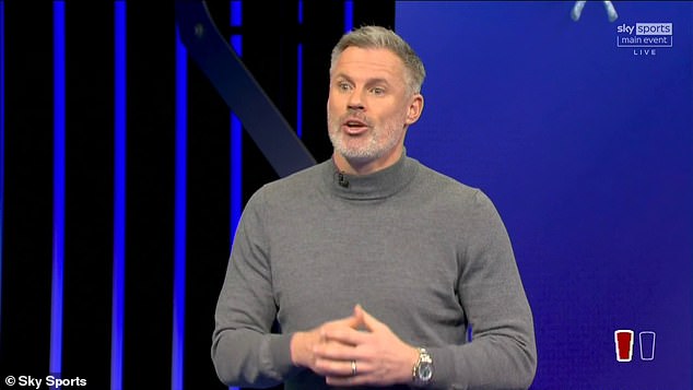 Carragher claimed the impressive 2-2 draw was a 'win' for new United boss Ruben Amorim