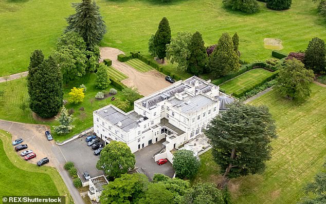 Royal Lodge in Windsor Great Park, home of Prince Andrew the Duke of York