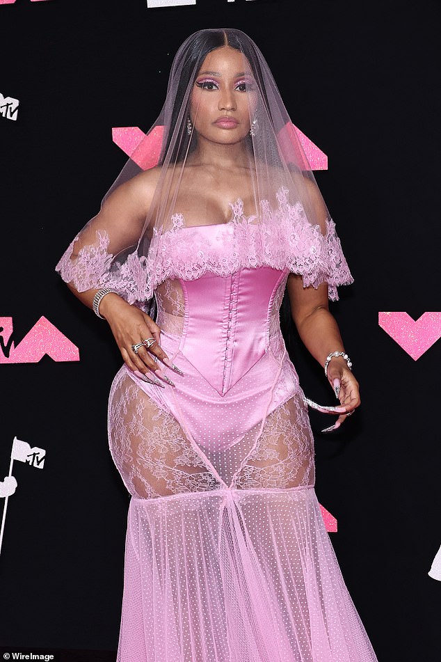 The Barbie World singer, 42, is currently not in danger of being taken into custody in connection with the incident, pending further investigation. Pictured in 2023 in New Jersey