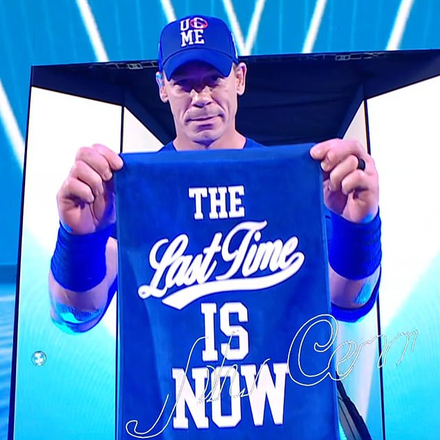 John Cena's retirement tour is officially underway for all of 2025