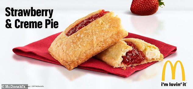 McDonald's recently started offering its favorite Strawberry & Crème Pie at select restaurants nationwide