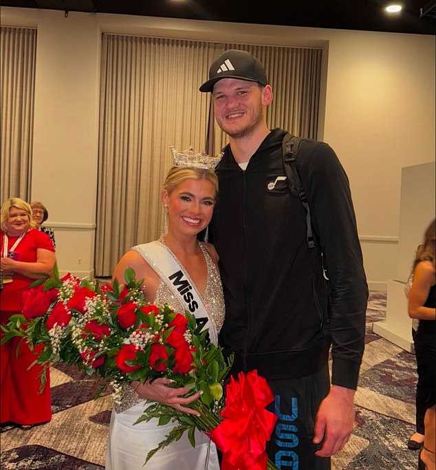 Stockard was crowned Miss Alabama this summer when Kessler personally cheered her on