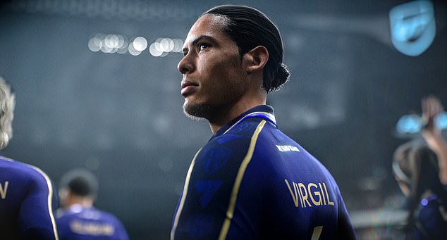 Virgil van Dijk is among the nominees in the defense that fans can vote for until Sunday