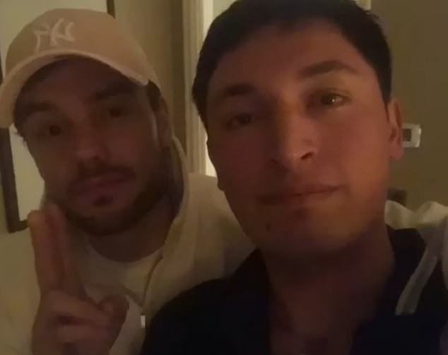 A photo shows another alleged dealer, Braian Nahuel Paiz, with Liam Payne, reportedly during their first arranged meeting at a hotel. Braiain denies that he deals in drugs