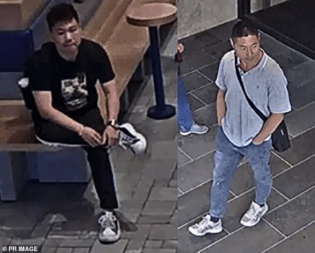 It is alleged that the three women also worked with two men (pictured) who targeted the Asian community with ghost and blessing scams