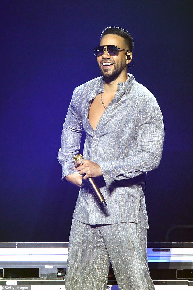 Despite the kiss with Romeo Santos (pictured) causing her breakup, Cruz said she was 