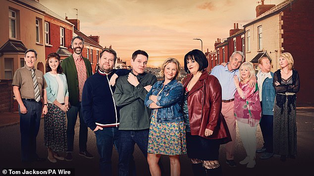 Their constant on-off relationship was documented in previous series of the BBC show (seen together far right)