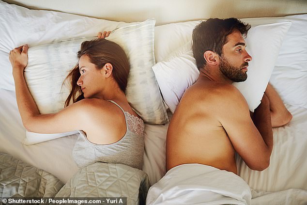 Don't worry, guys – as long as your wife or girlfriend isn't bored in the bedroom, you'll be fine, according to a study (stock image)