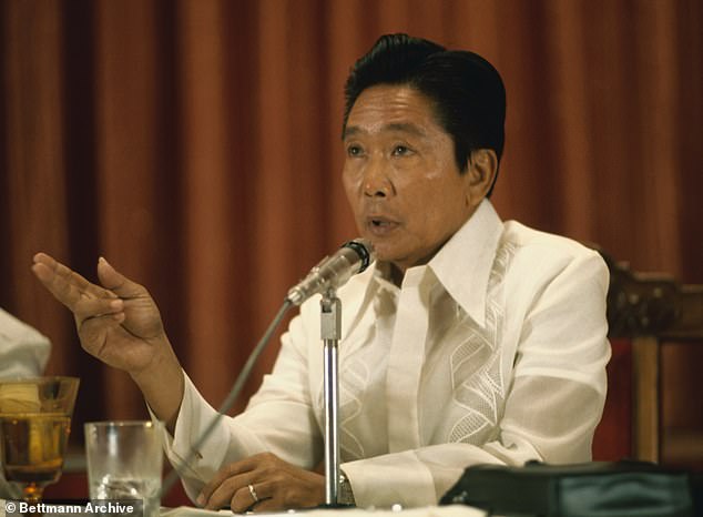 Ferdinand Marcus Sr was president of the Philippines from 1965 until his ouster in 1986, and ruled the country under martial law from 1972 to 1981. He died in 1989 at the age of 72