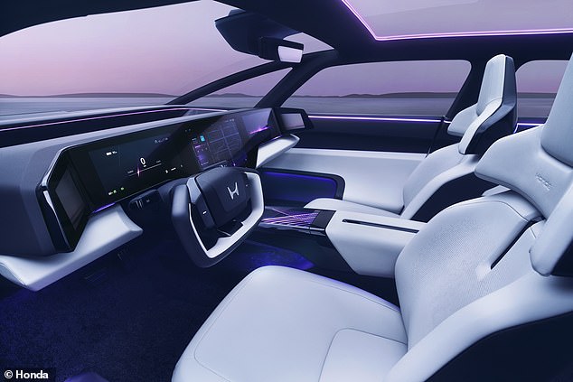 Honda 0 interiors will use sustainable materials and use AI for the infotainment systems