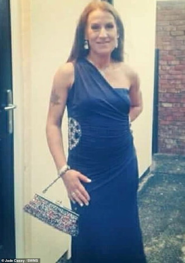 Jade said CCTV footage showed Sabrina, from Blackpool, Lancs, entering the restaurant and going to the disabled toilet on November 28 last year (Picture: Sabrina Marlynn Lyttle)