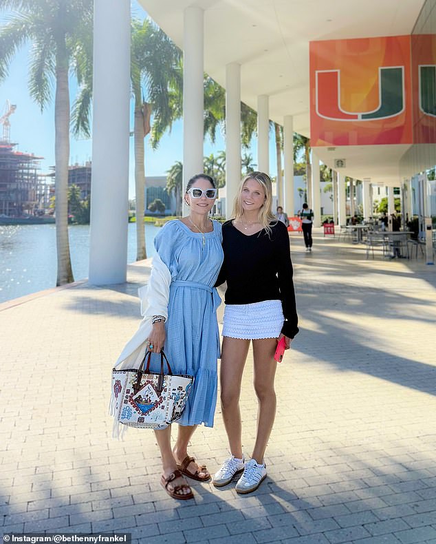 Also in the post, the reality TV diva announced that she was taking her daughter Bryn Hoppy to college in Miami