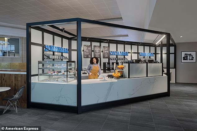 Amex had already replaced the Equinox Body Lab with the coffee bar in the Centurion Lounge at Seattle-Tacoma International Airport (SEA) in 2023.