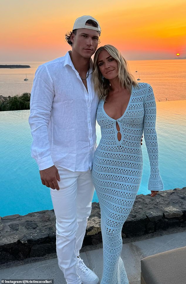 Despite pleas from fans, Kristin revealed last month that she has already started dating someone new following her split from boyfriend Mark Estes, 24, (left)