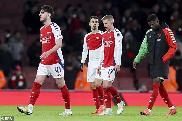 The Gunners struggled to create chances during their 2-0 Carabao Cup defeat to Newcastle