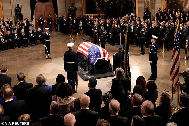 Former President Carter's casket will lie in state during a ceremony at the U.S. Capitol on January 7