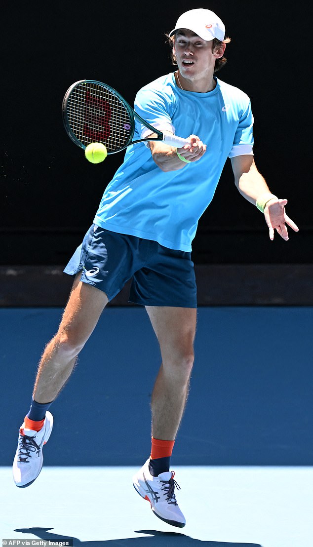 Local hope Alex de Minaur is in eighth place and will look to get past the fourth round in Melbourne for the first time in his career