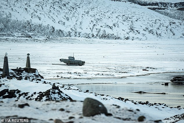 A view of Pituffik Space Base (formerly Thule Air Base) in Greenland