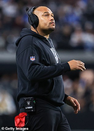 Former Raiders head coach Antonio Pierce