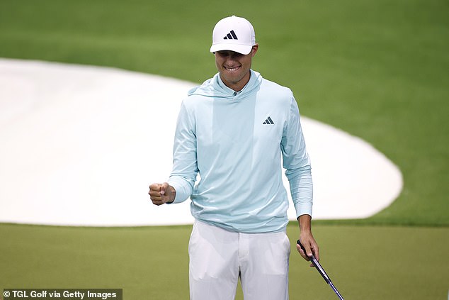 Ludvig Aberg is already being labeled as the 'breakout star' after making a series of huge putts