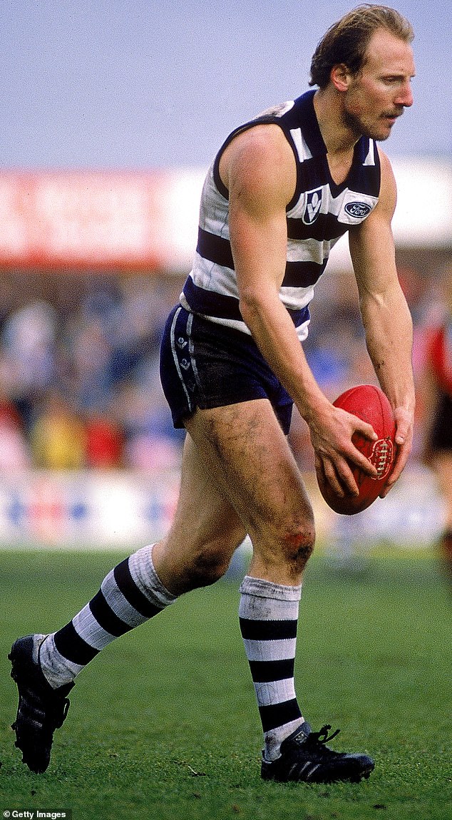 McMaster was then a key figure for Geelong in the recruitment of Gary Ablett snr - arguably the code's greatest ever player (pictured)