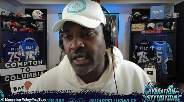 Ex-NFL player Marcellus Wiley has hinted that the 'love triangle' cost him his job at Fox