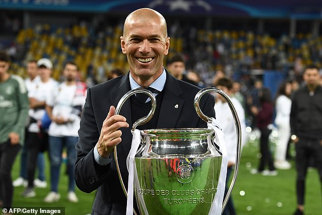 Zinedine Zidane has been named as the 'heavy favourite' to replace the 56-year-old boss