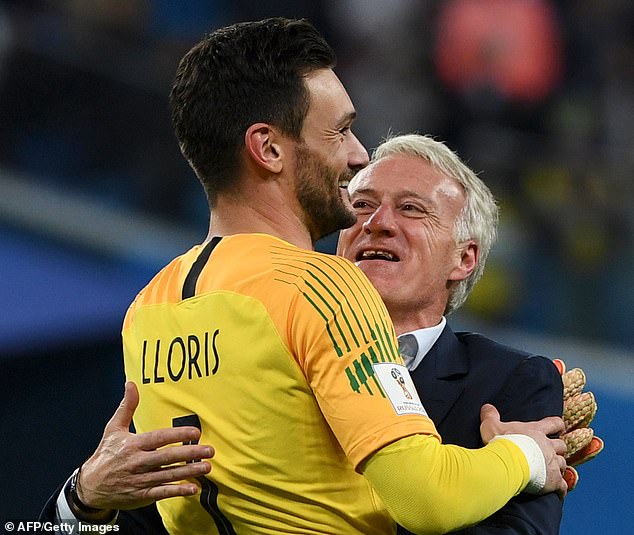 Hugo Lloris, who captained France under him, described him as an 'inspiration for the players'