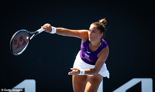 On Wednesday, Aiava secured a place in the third round of the Australian Open after beating Hungary's Panna Udvardy (photo)