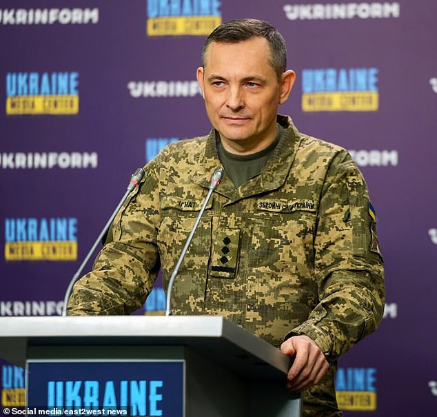 In the photo: Colonel Yuriy Ihnat, chief spokesperson of the Ukrainian Air Force Command