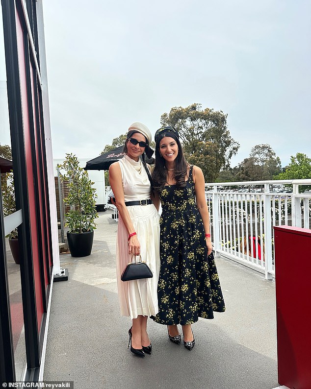 Hoda Waterhouse (née Vakili) and her sister Rey-Hanna Vakili (both pictured) are also part of the eastern suburbs' main social scene