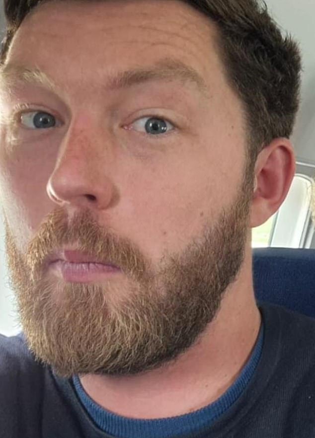 Their family and friends became concerned when the two hikers (Mr Harris is pictured above) missed their flight to Britain on January 6 and alerted Italian authorities, who launched an urgent search.