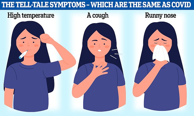 Experts have warned that HMPV, which causes flu-like symptoms, can linger in the body for days and can easily be passed on to others.